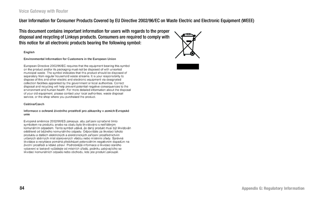 Cisco Systems SPA3102 manual Voice Gateway with Router 