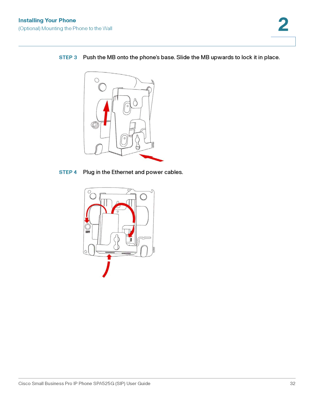 Cisco Systems SPA525G manual Installing Your Phone 