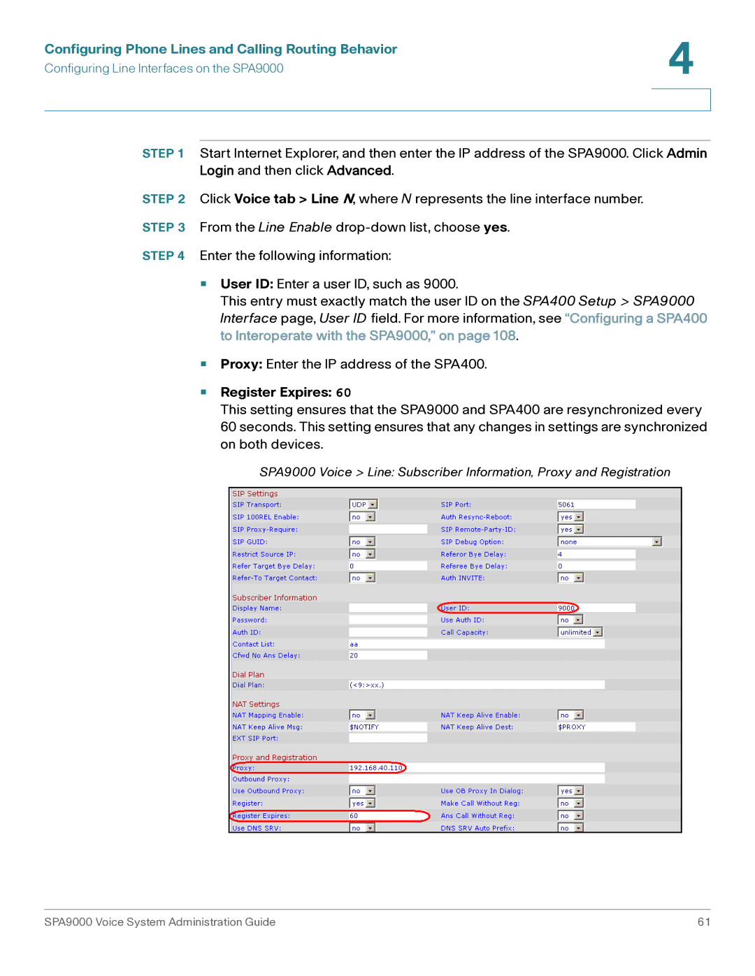 Cisco Systems SPA9000 manual Register Expires 