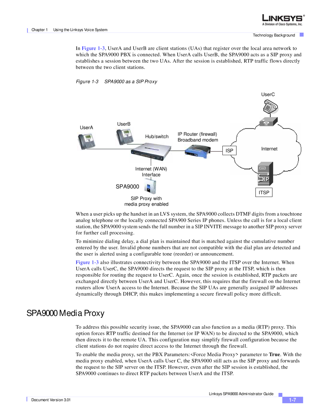 Cisco Systems manual SPA9000 Media Proxy 