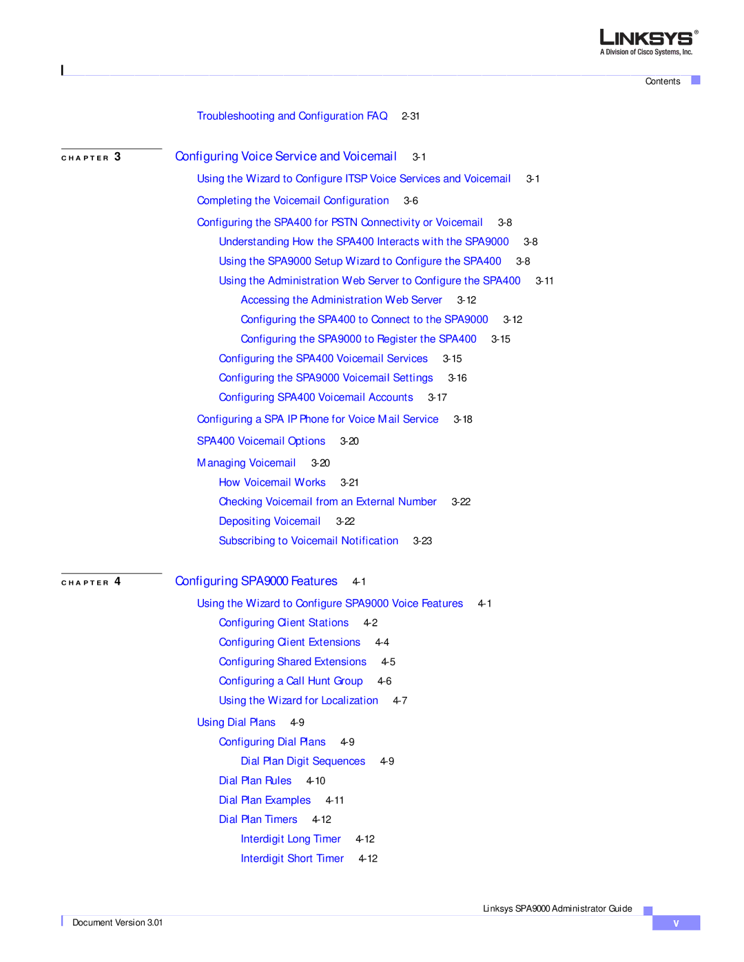 Cisco Systems manual Using the SPA9000 Setup Wizard to Configure the SPA400 