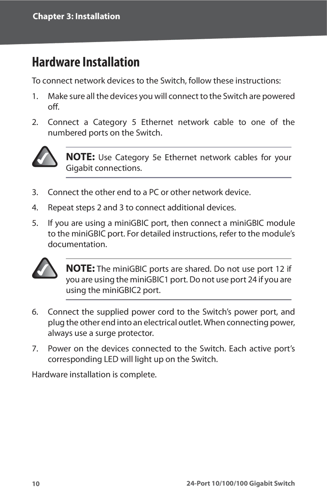 Cisco Systems SR2024 manual Hardware Installation 