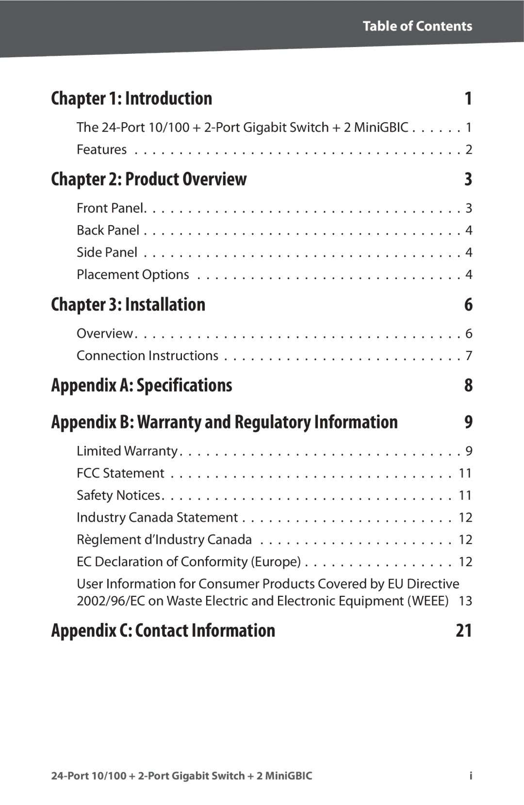 Cisco Systems SR224G manual Introduction 