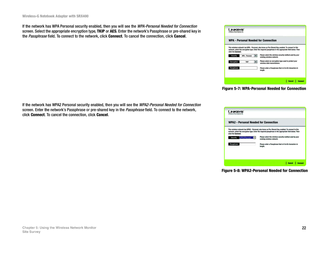 Cisco Systems SRX400 manual Using the Wireless Network Monitor Site Survey 