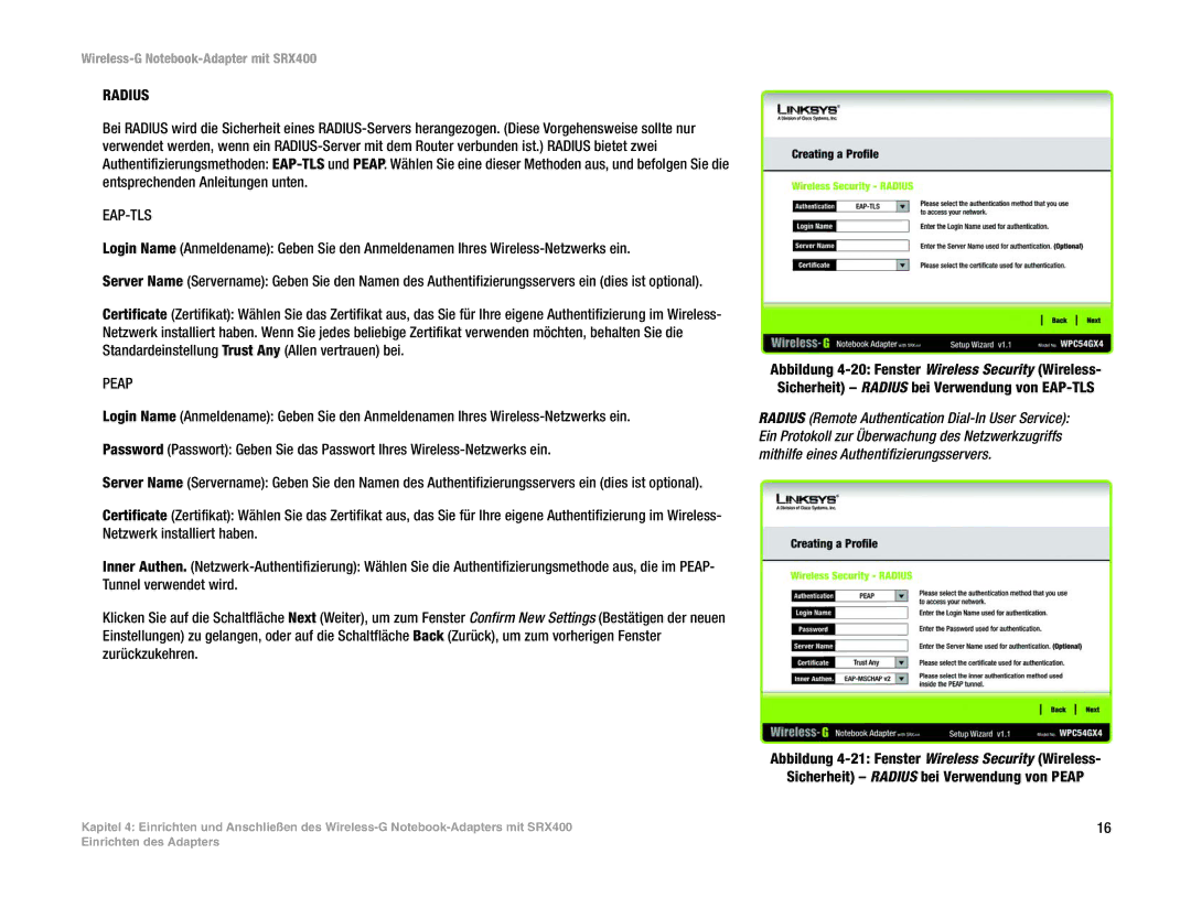 Cisco Systems SRX400 manual Radius 