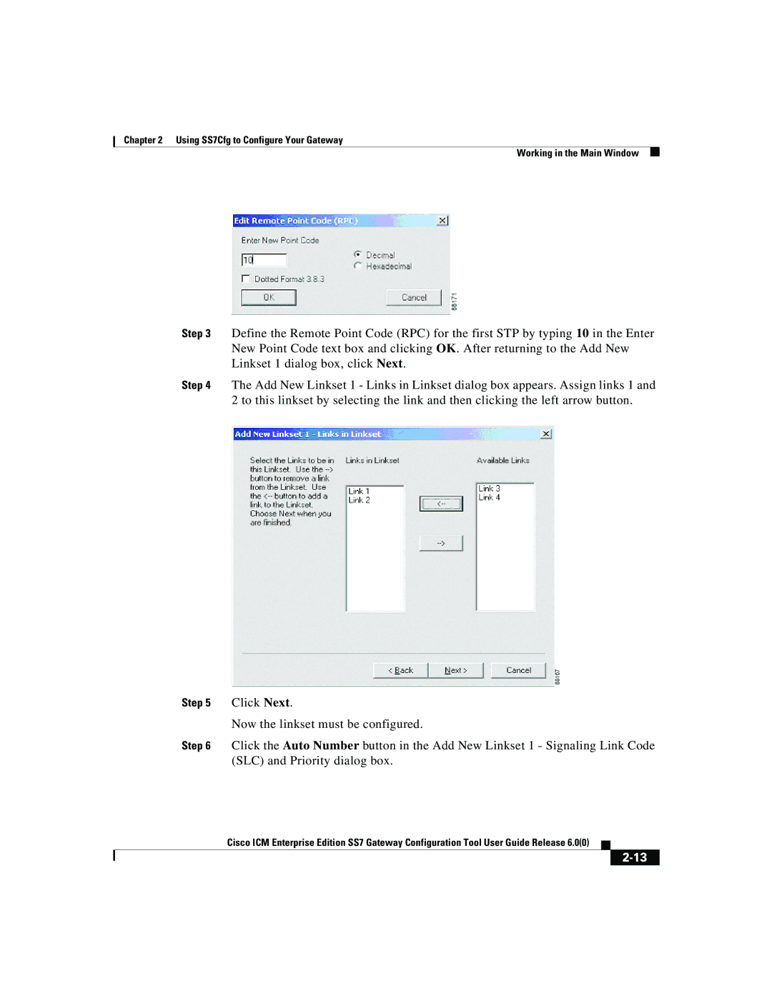 Cisco Systems SS7 manual Click Next 