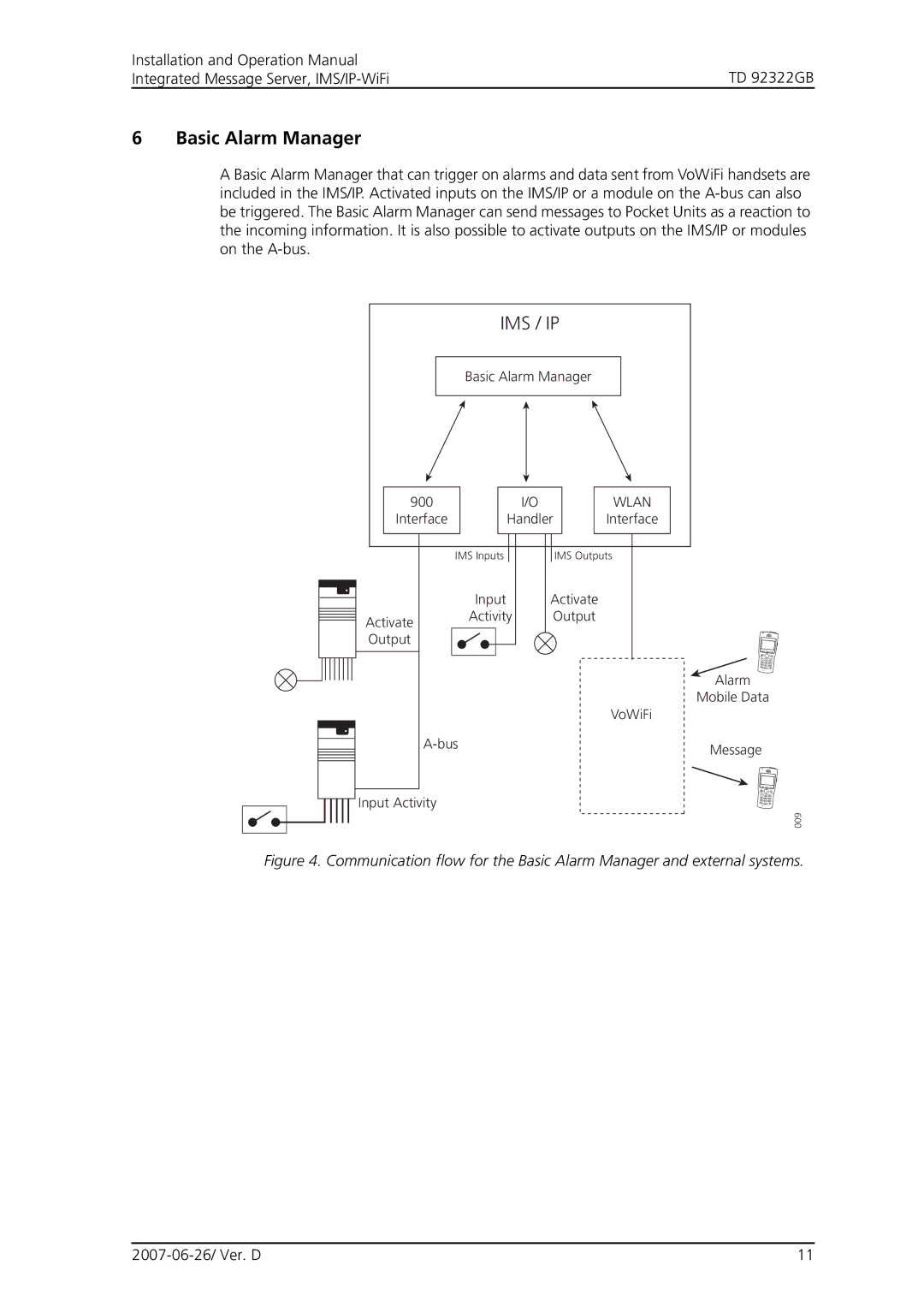 Cisco Systems TD 92322GB operation manual Basic Alarm Manager, Ims / Ip 