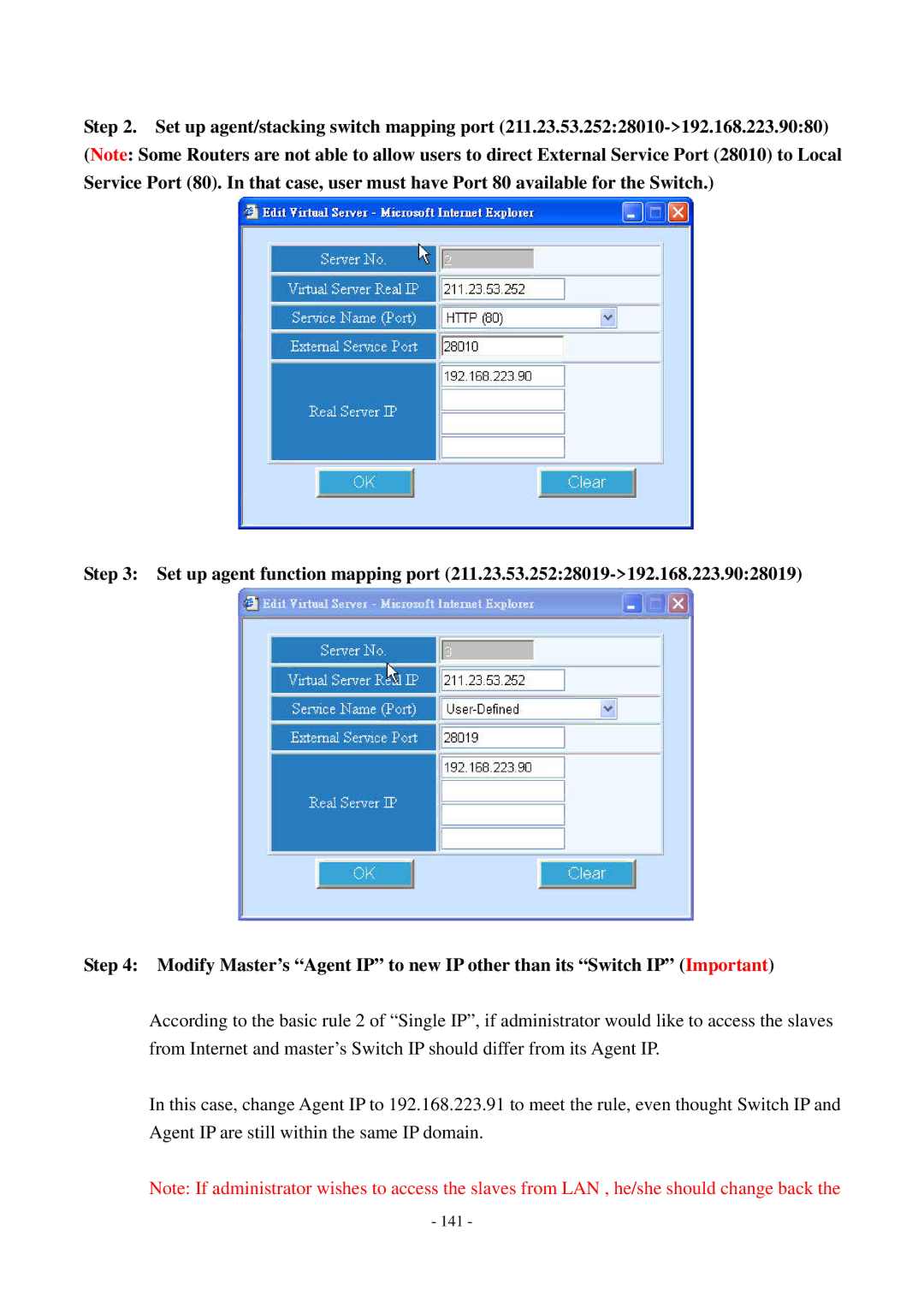 Cisco Systems TEG-S2500i manual 141 