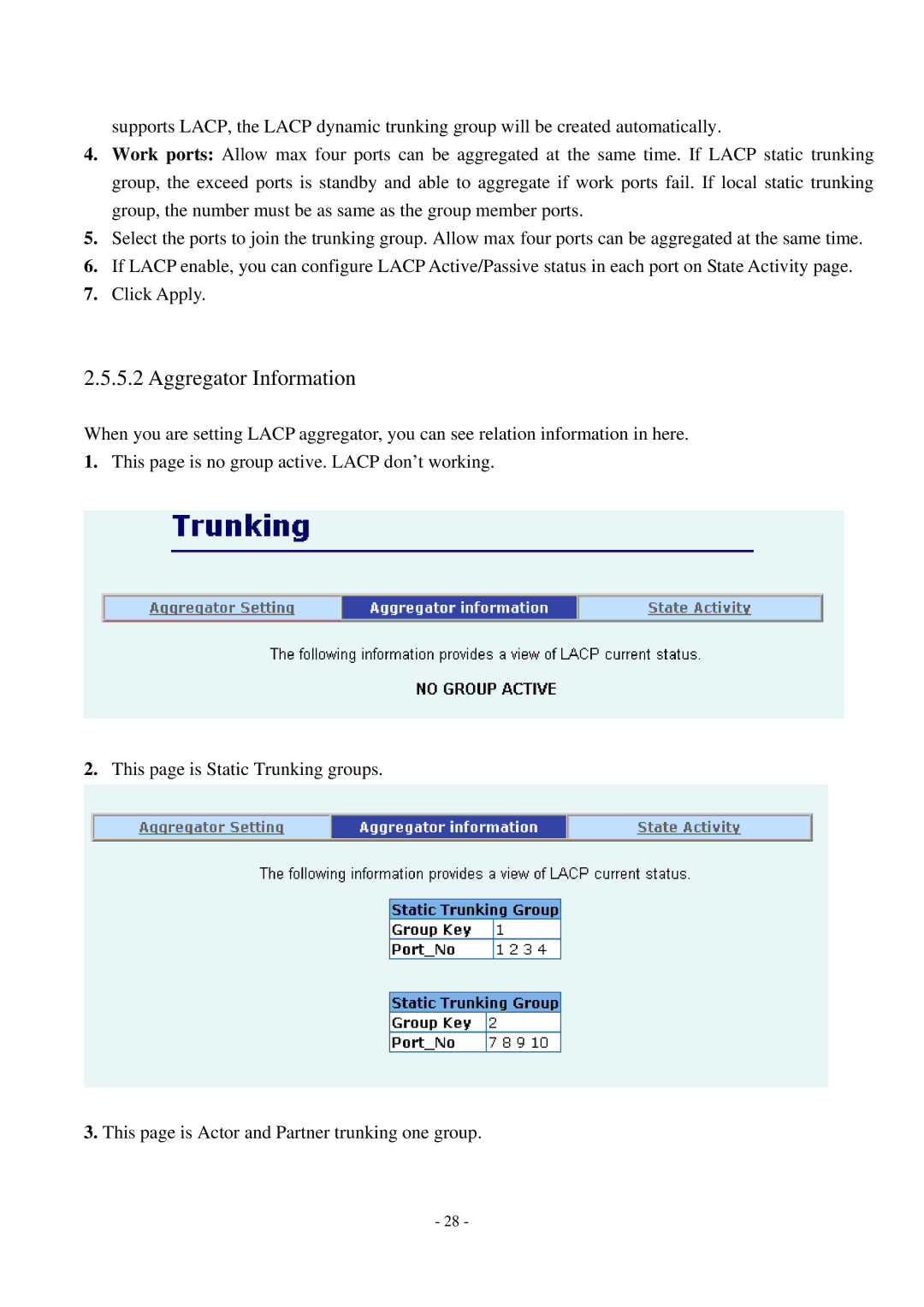 Cisco Systems TEG-S2500i manual Aggregator Information 