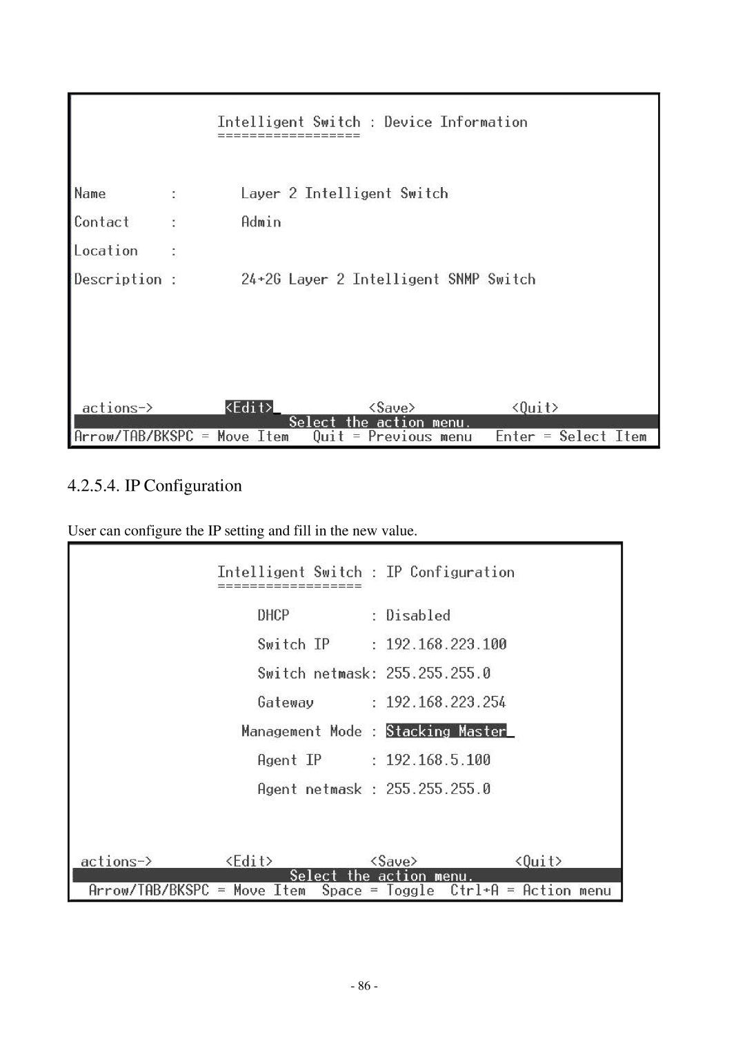 Cisco Systems TEG-S2500i manual IP Configuration 