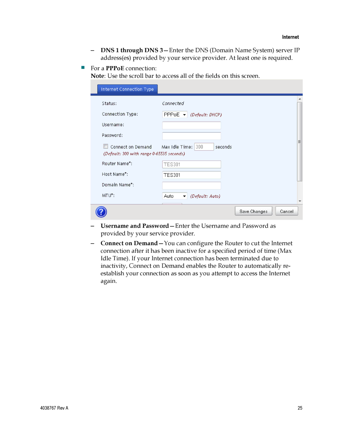 Cisco Systems TES301 manual Internet 