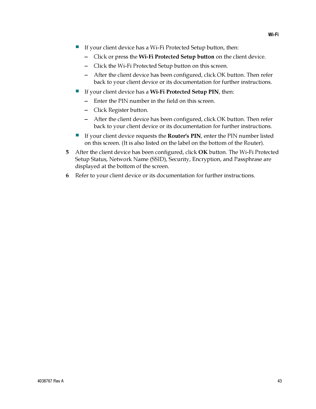 Cisco Systems TES301 manual Wi-Fi 