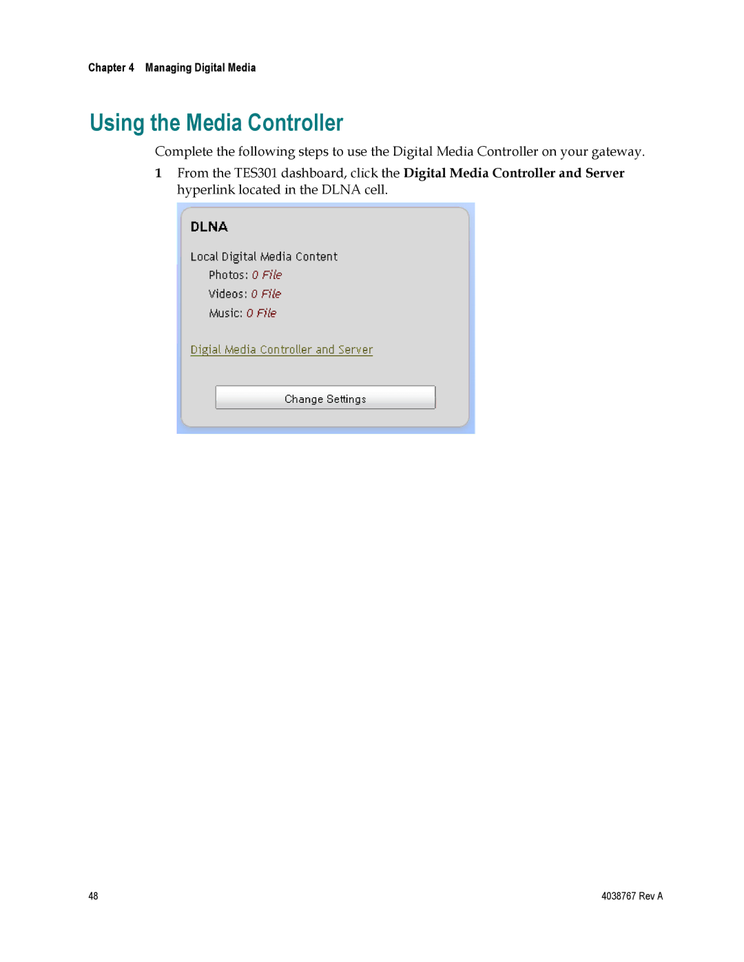 Cisco Systems TES301 manual Using the Media Controller 