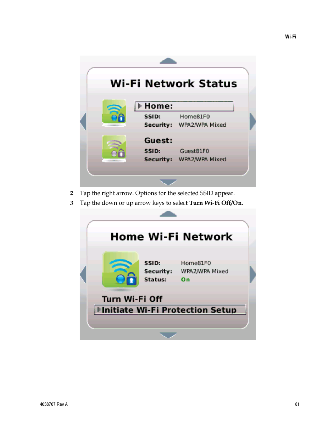 Cisco Systems TES301 manual Wi-Fi 