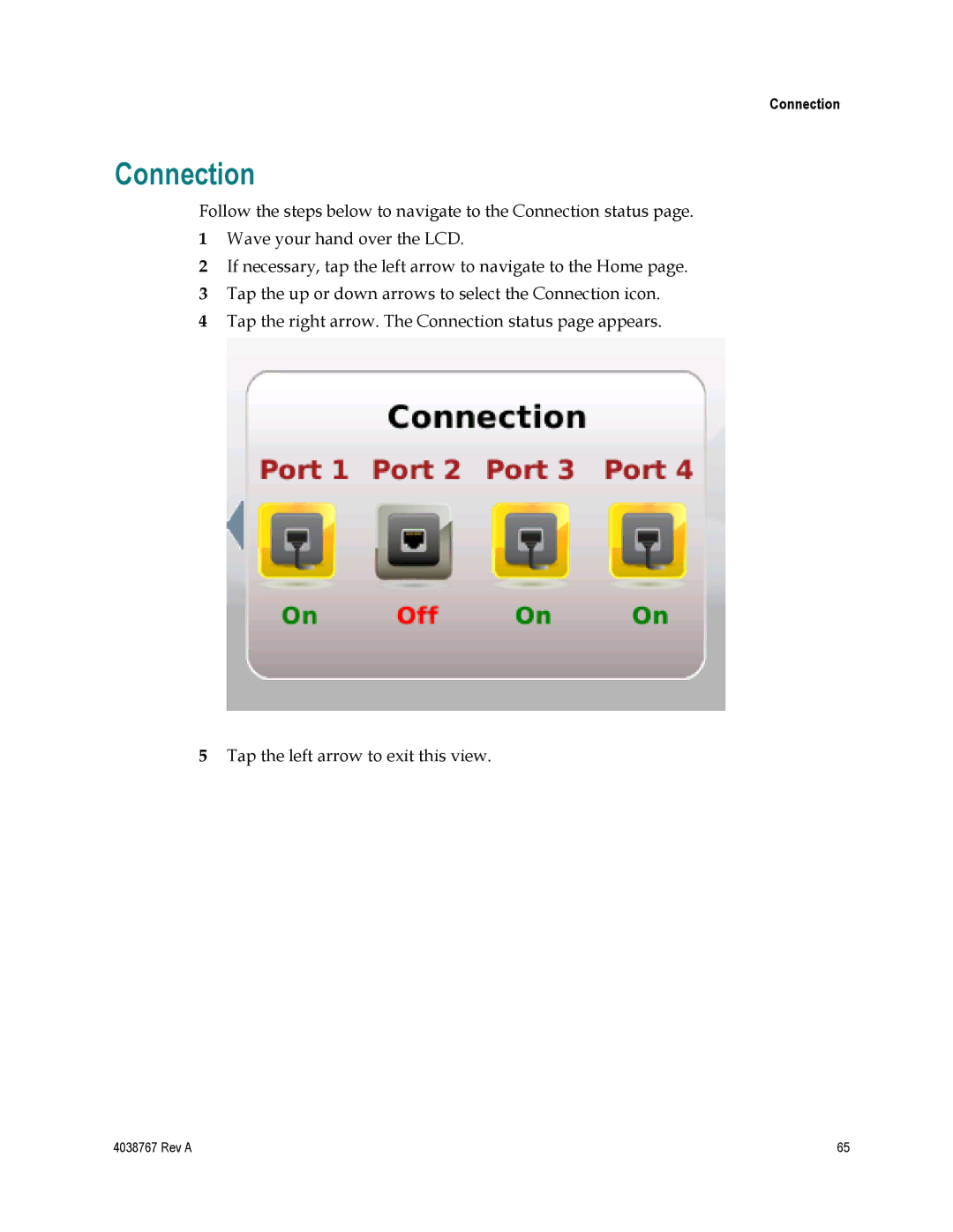 Cisco Systems TES301 manual Connection 