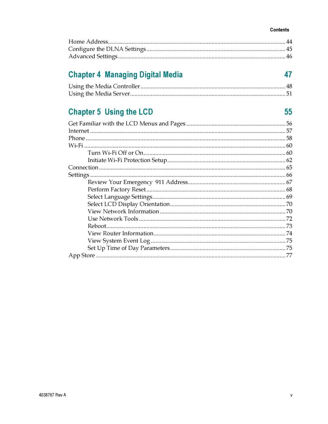 Cisco Systems TES301 manual Managing Digital Media 