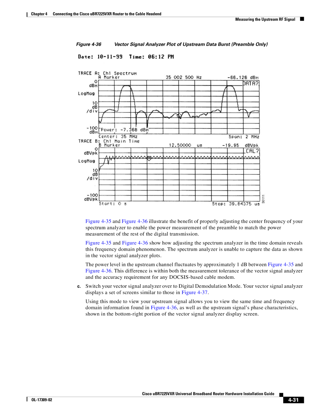 Cisco Systems UBR7225VXR specifications OL-17309-02 