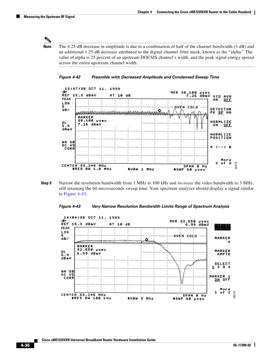 Cisco Systems UBR7225VXR specifications OL-17309-02 