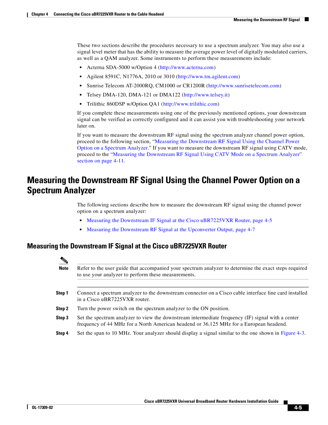 Cisco Systems UBR7225VXR specifications 