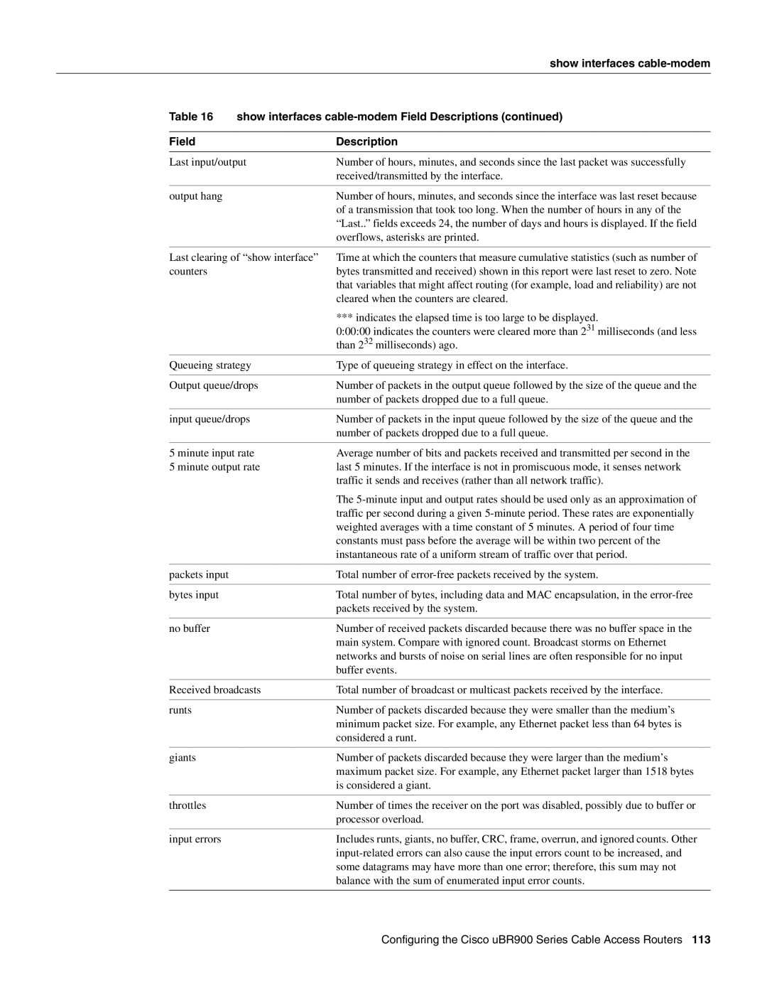 Cisco Systems UBR900 specifications Configuring the Cisco uBR900 Series Cable Access Routers 