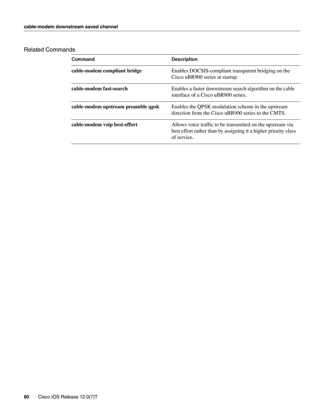 Cisco Systems UBR900 specifications Cable-modem compliant bridge 