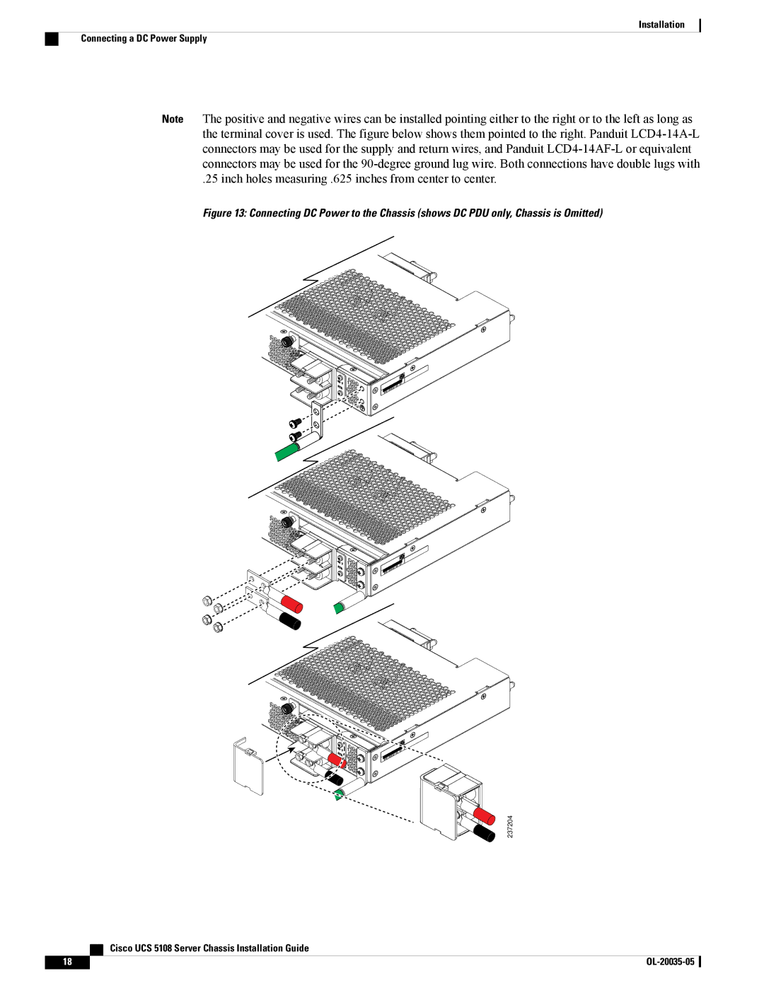 Cisco Systems UCS 5100, UCS 5108, N20C6508UPG manual Inch holes measuring .625 inches from center to center 