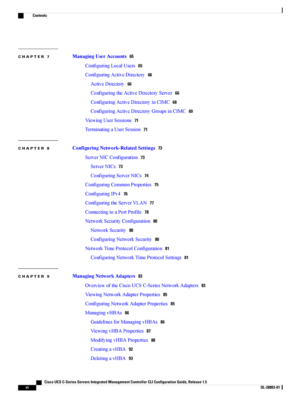 Cisco Systems UCSCPCIEBTG, 57712 manual Managing User Accounts 