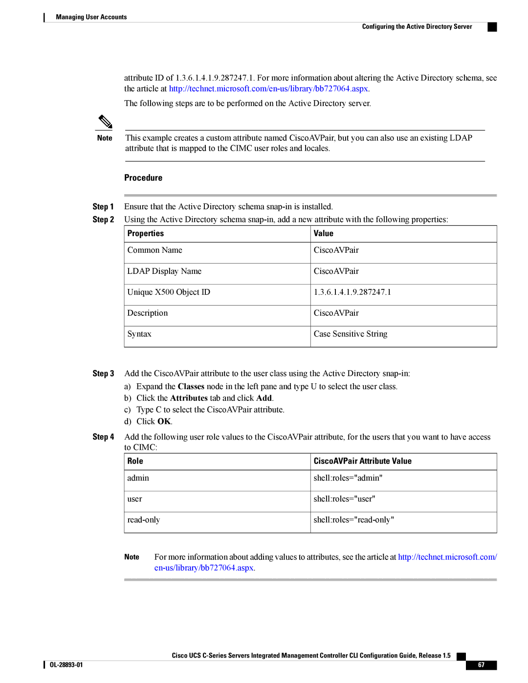 Cisco Systems 57712, UCSCPCIEBTG manual Properties Value, Role 