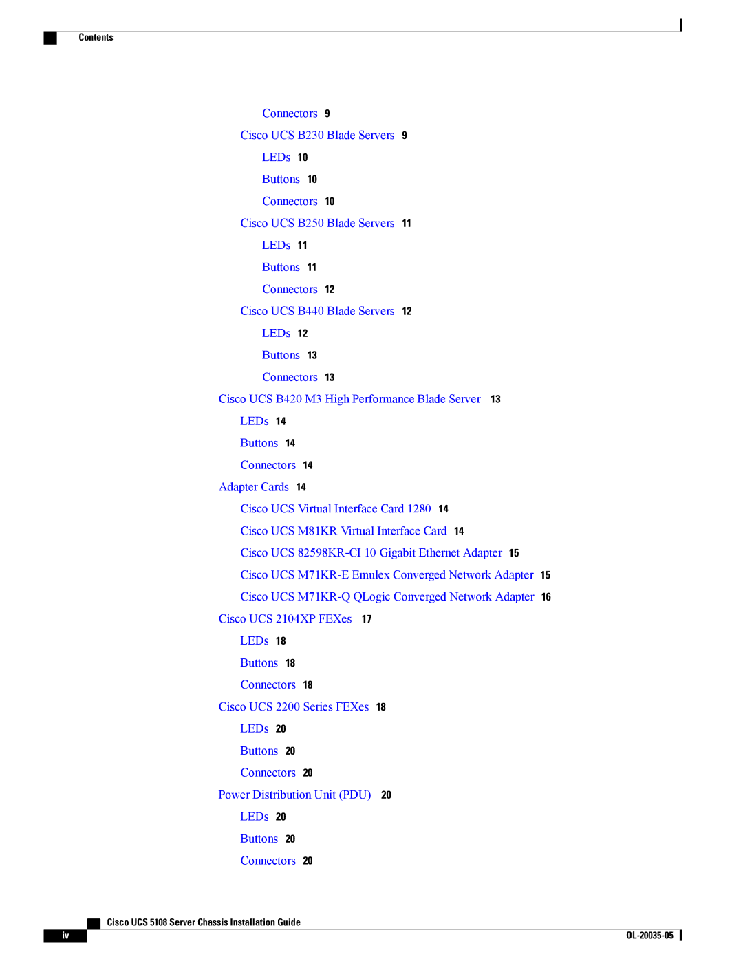 Cisco Systems UCSEZINFRACHSS manual OL-20035-05 