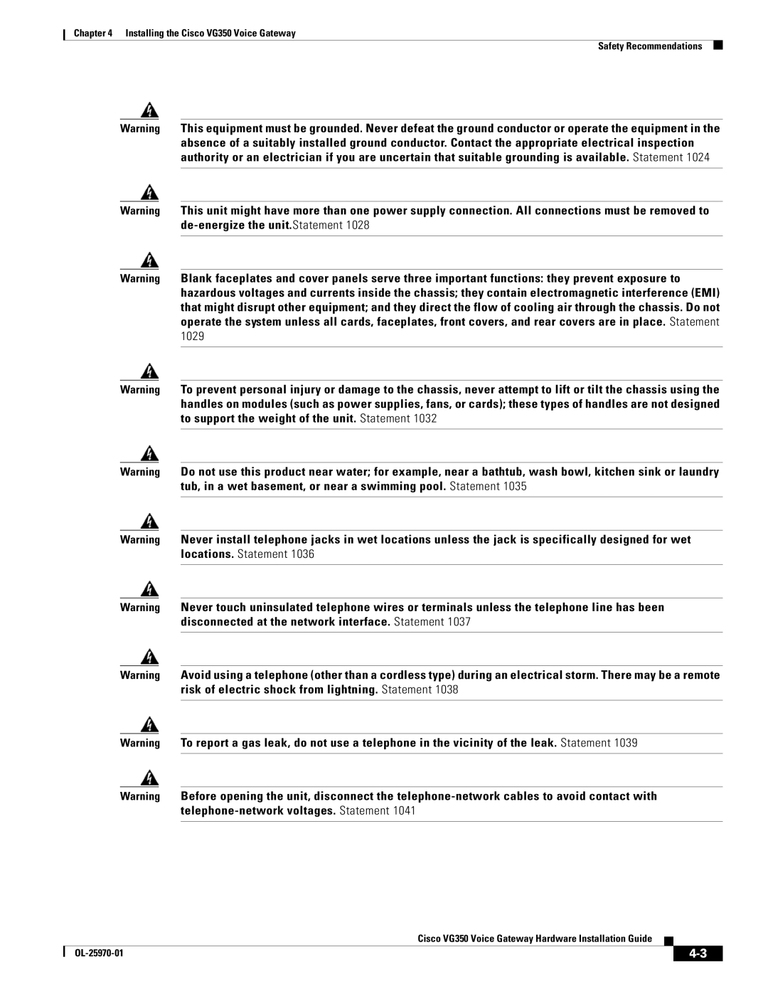 Cisco Systems VG350 specifications 