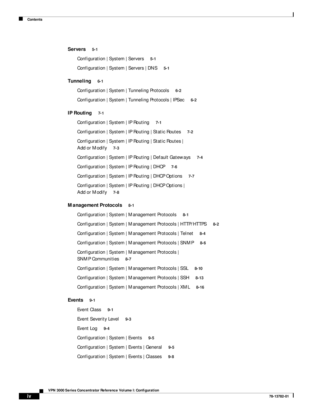 Cisco Systems VPN 3002 manual Configuration System Servers DNS Tunneling 