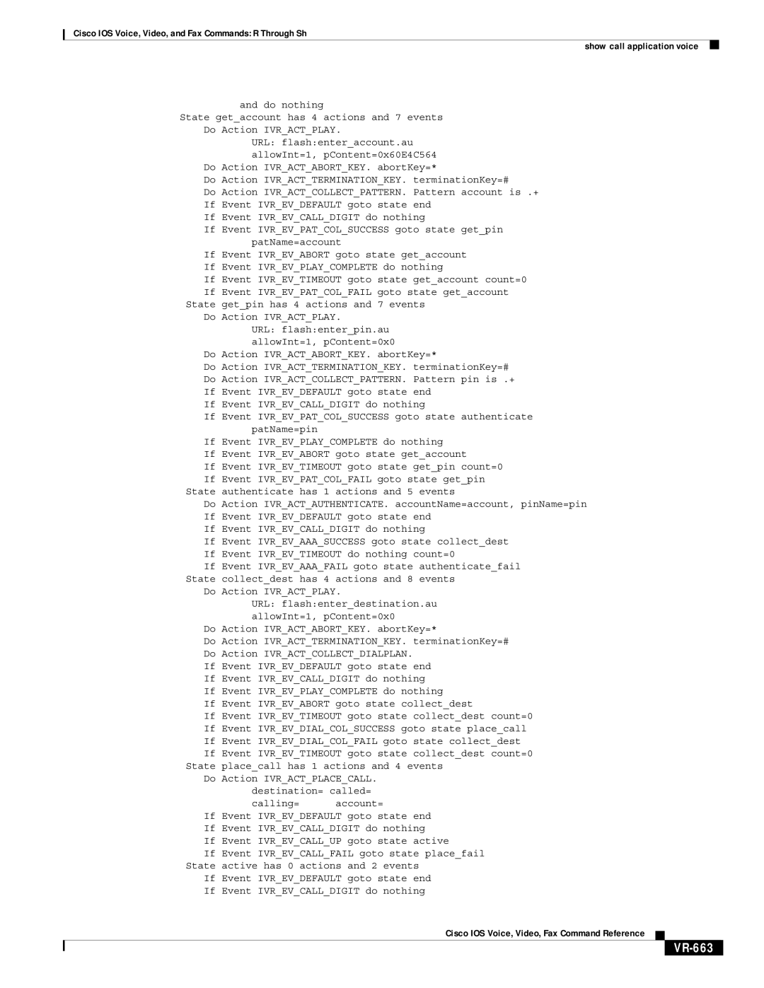 Cisco Systems VR-561 manual VR-663 