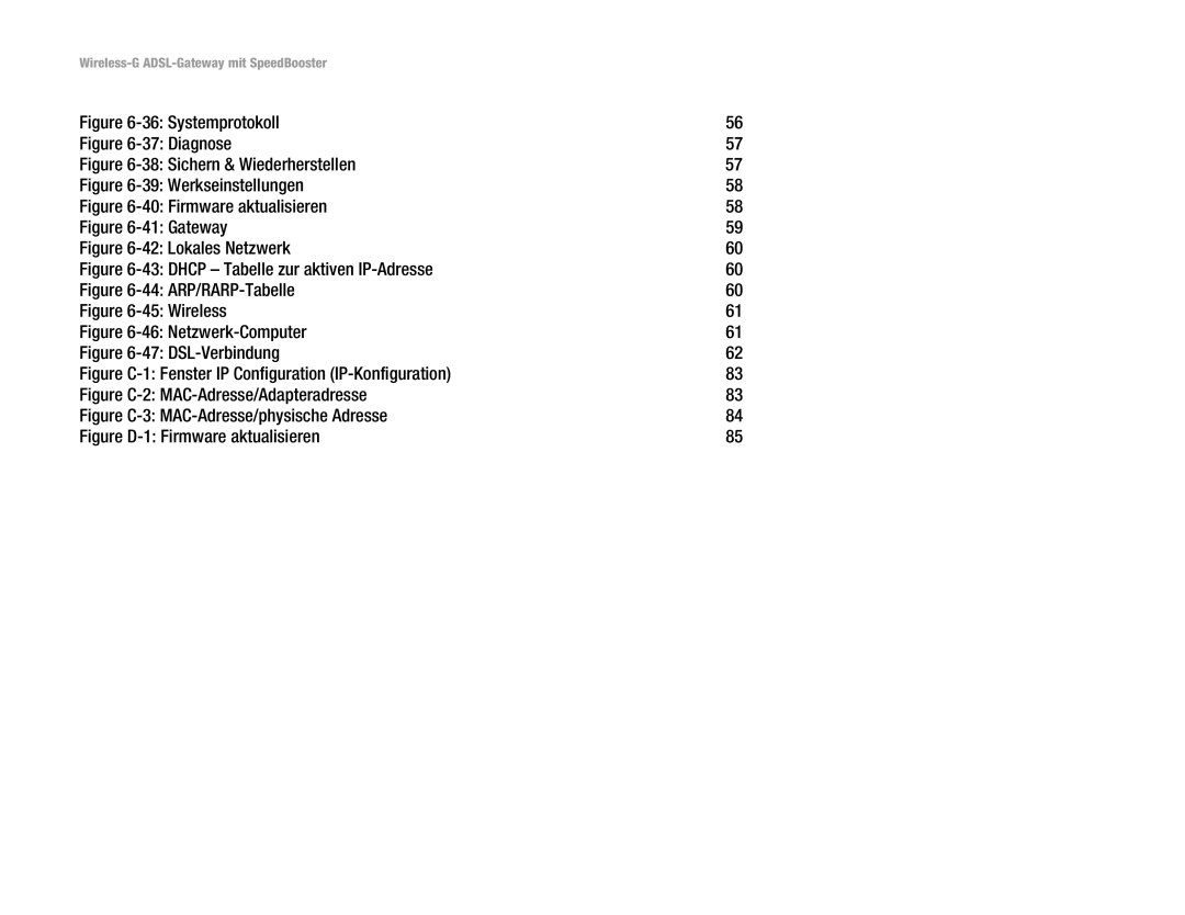 Cisco Systems WAG54GS (EU) manual Systemprotokoll 