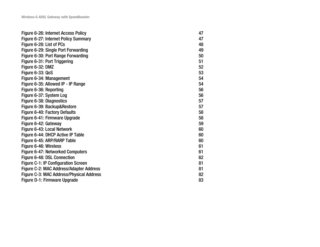 Cisco Systems WAG54GS (EU) manual Internet Access Policy 