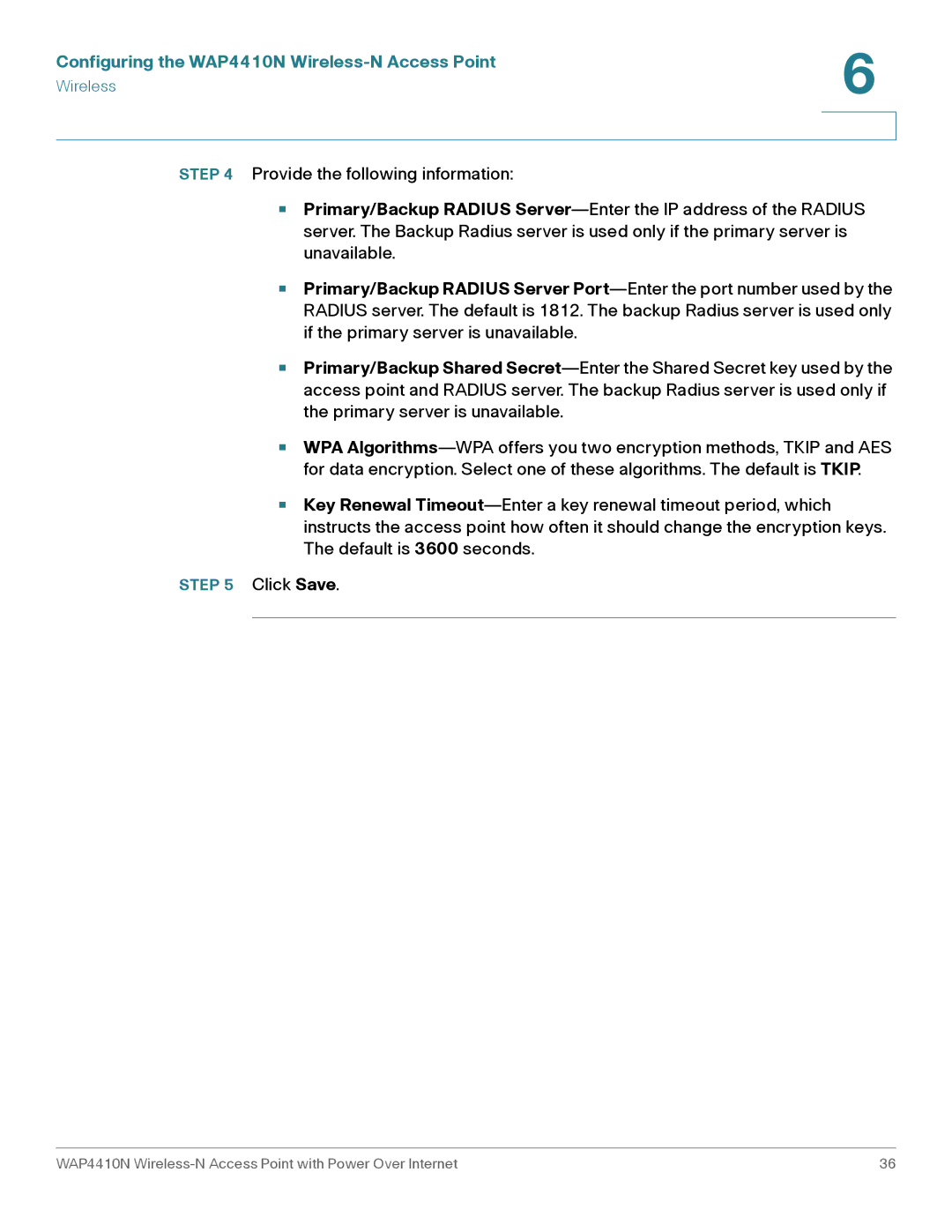 Cisco Systems manual Configuring the WAP4410N Wireless-N Access Point 