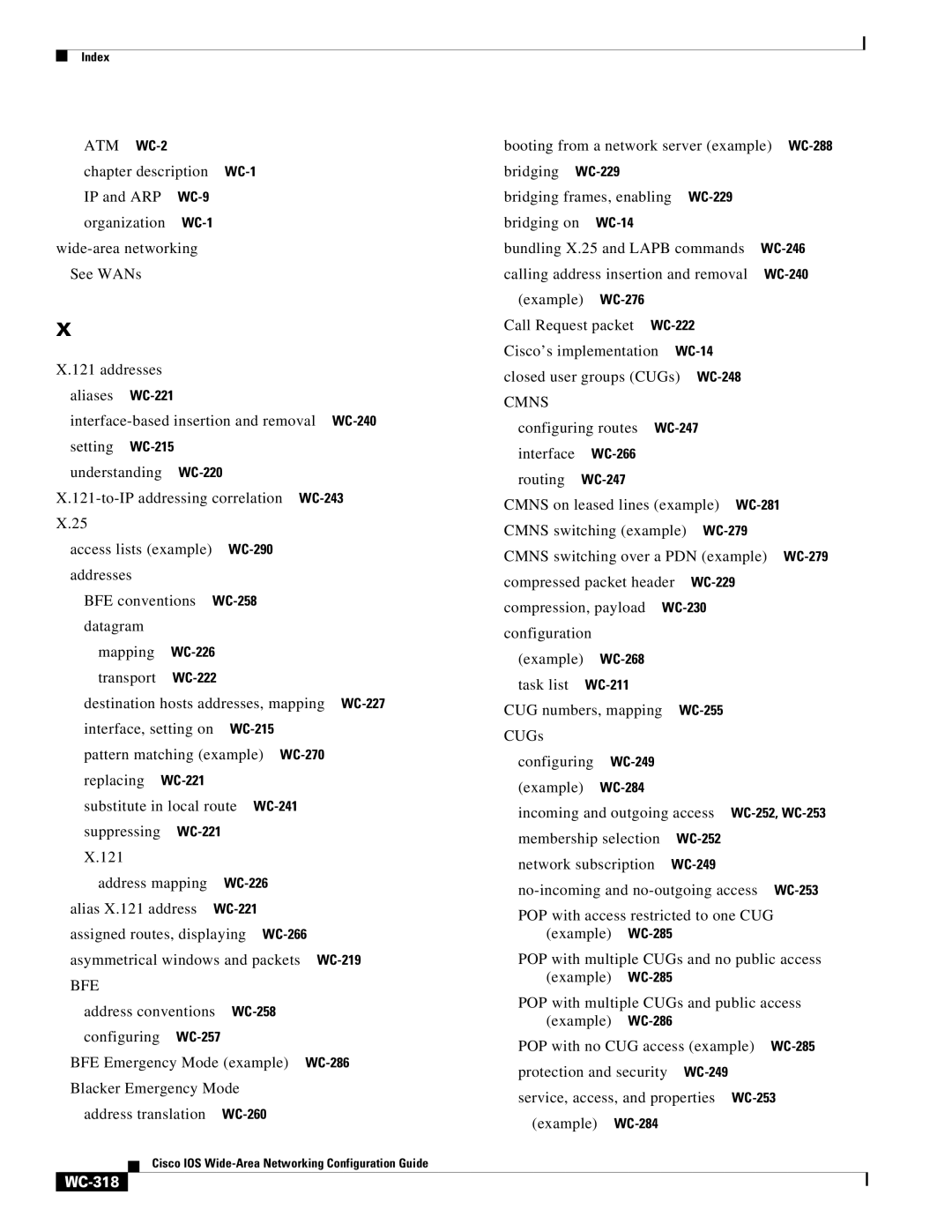 Cisco Systems WC-293 manual ATM WC-2, WC-318 