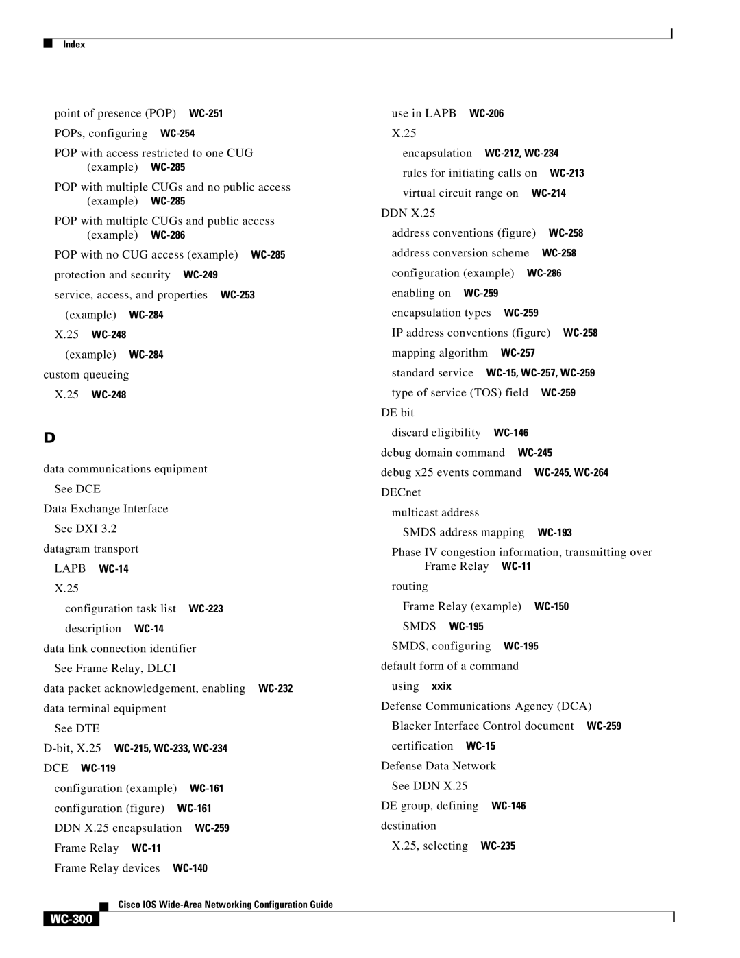 Cisco Systems WC-293 manual Lapb WC-14, WC-300 