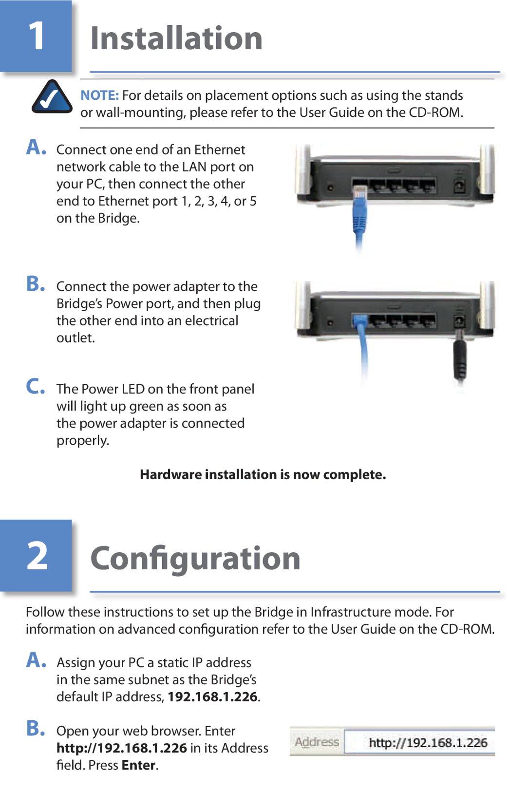 Cisco Systems WET200 manual Installation 