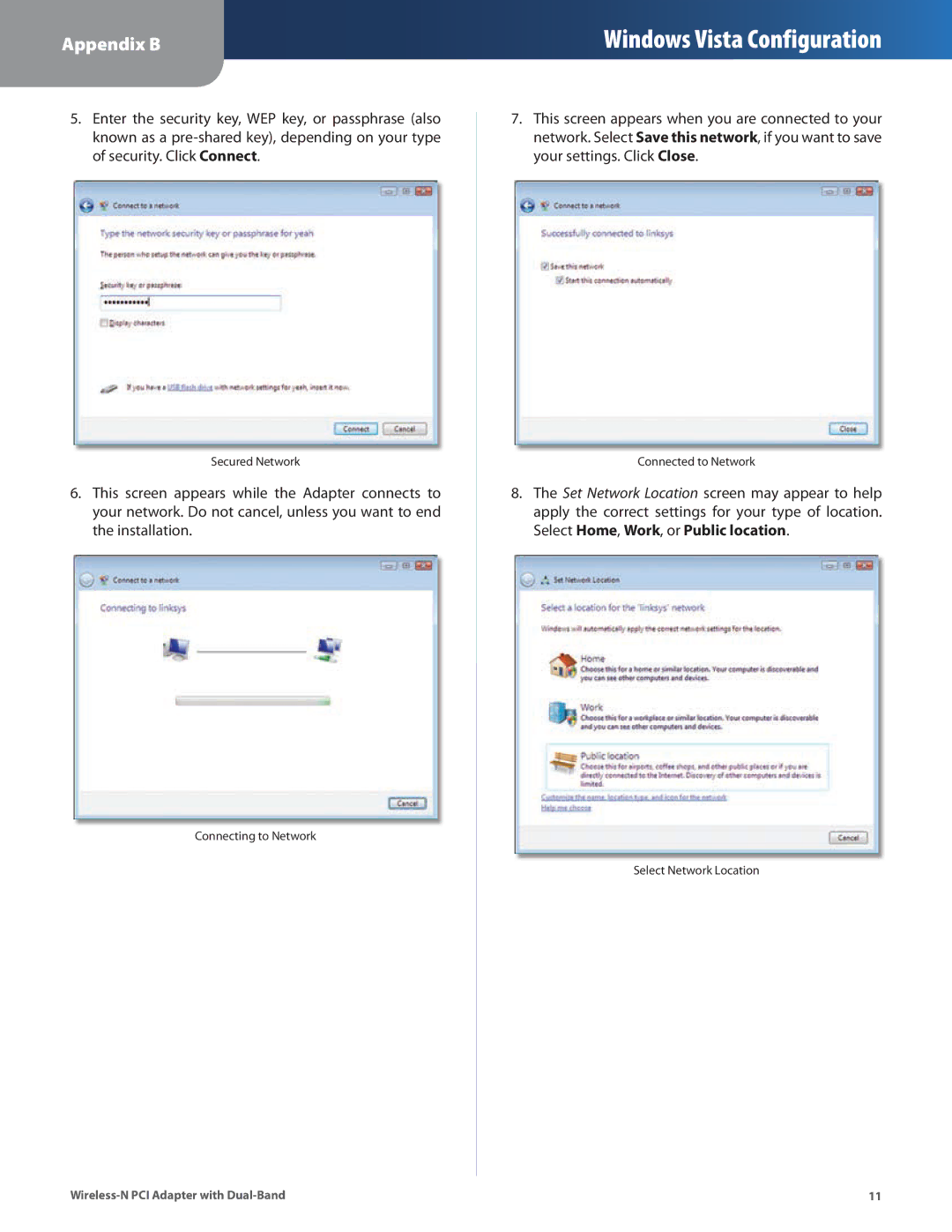 Cisco Systems WMP600N manual Secured Network 