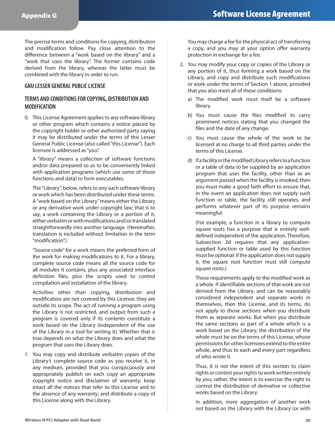 Cisco Systems WMP600N manual Software License Agreement 