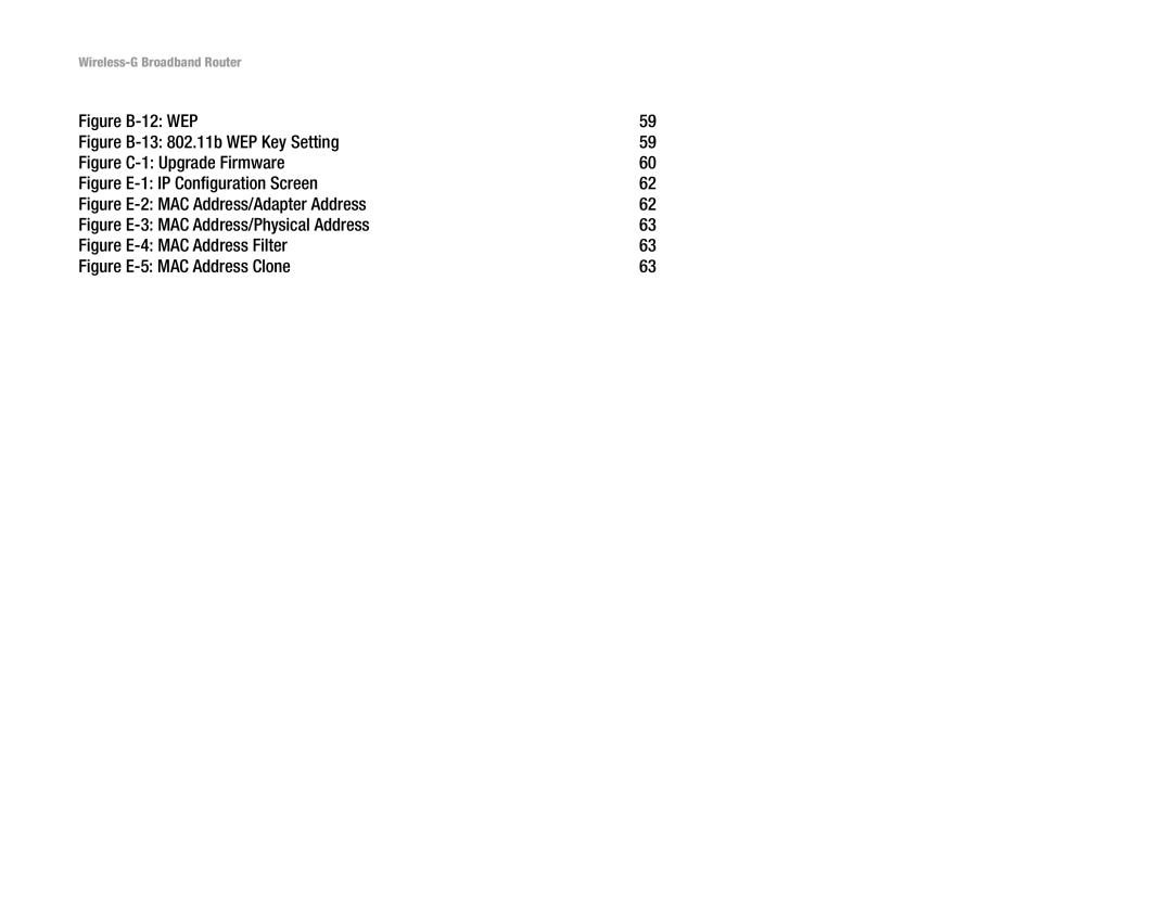 Cisco Systems WRT54G manual Figure B-12 WEP 