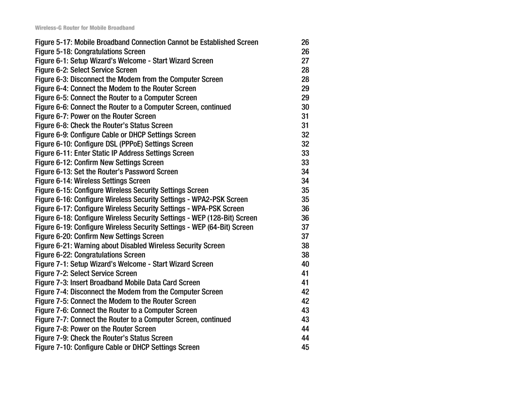 Cisco Systems WRT54G3G-ST manual Congratulations Screen 