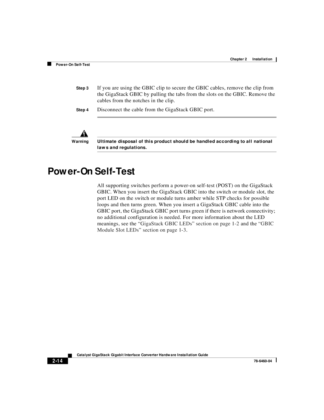 Cisco Systems WS-X3500-XL manual Power-On Self-Test 