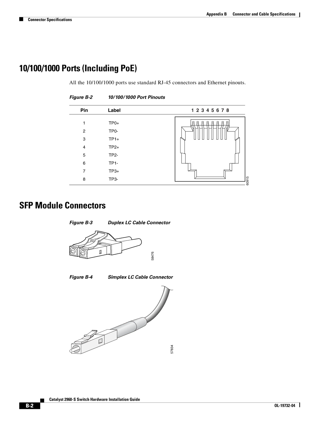 Cisco Systems WSC2960S24TSSRF, 2960S-24TS-S manual 10/100/1000 Ports Including PoE, SFP Module Connectors 