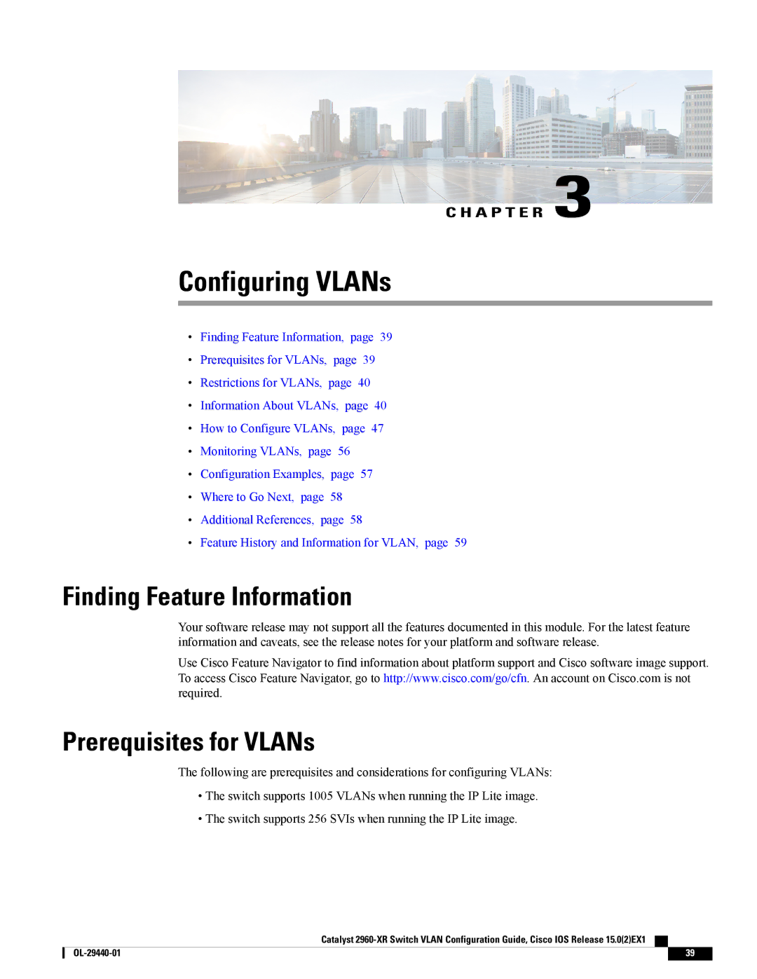 Cisco Systems WSC2960XR48FPSI manual Configuring VLANs, Prerequisites for VLANs 