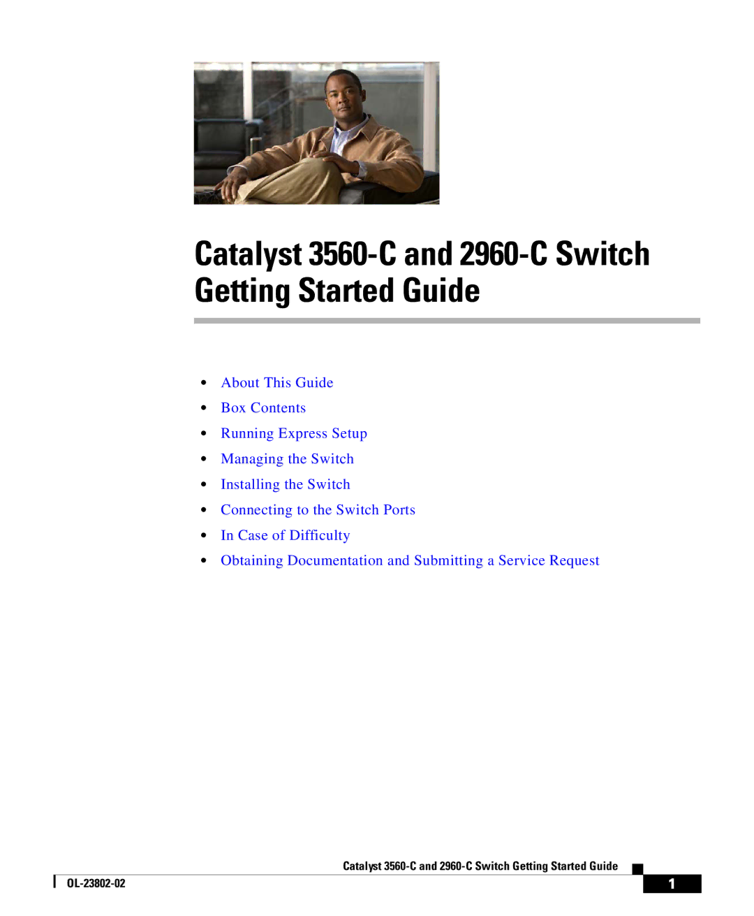 Cisco Systems WSC3560CG8PCSRF manual Getting Started Guide 