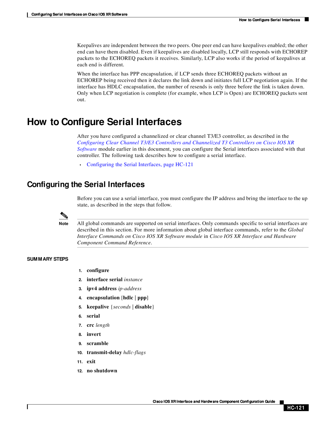 Cisco Systems XR 12000 SIP-601 manual How to Configure Serial Interfaces, Configuring the Serial Interfaces, Summary Steps 