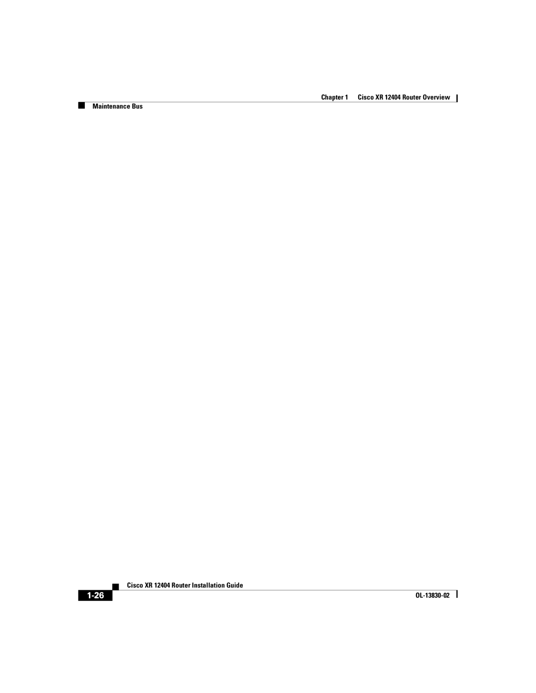 Cisco Systems XR 12404 manual OL-13830-02 