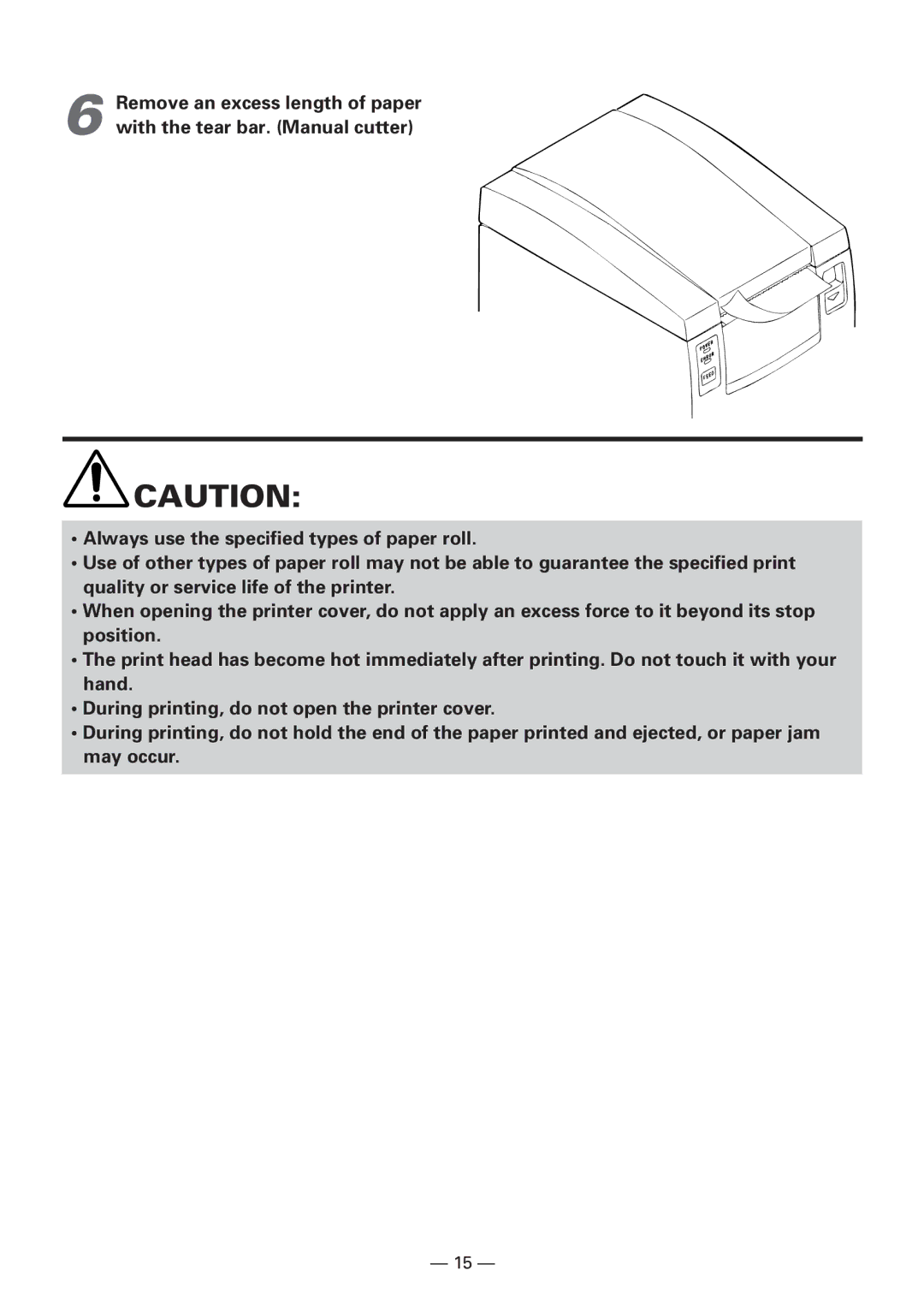 Citizen CBM1000 manual 