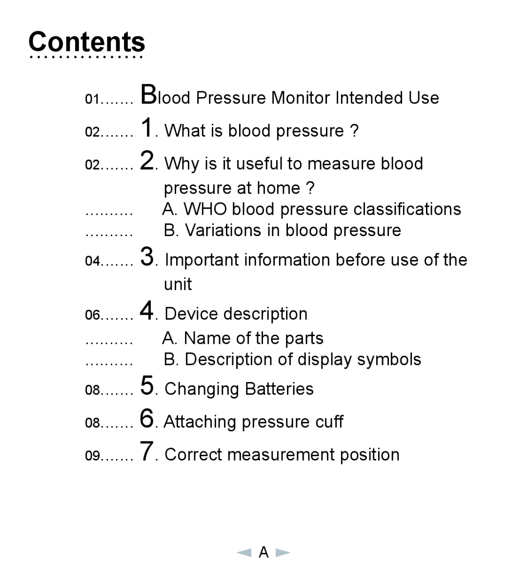 Citizen ch-17 manual Contents 